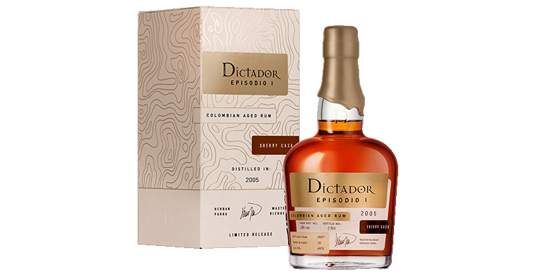 Dictador Episodio I Sherry Cask 2005 44% box.png