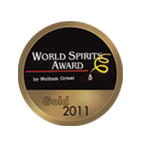 20YO world spirits awards gold 2011.png