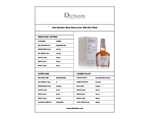 Rum Dictador Rima Sherry Cask 1999 45% 700ml.pdf