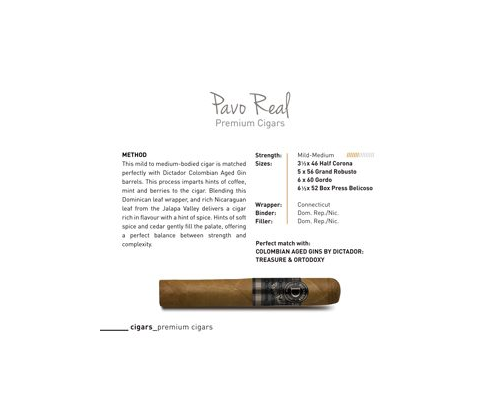 Pavo real cigar tasting notes.jpg