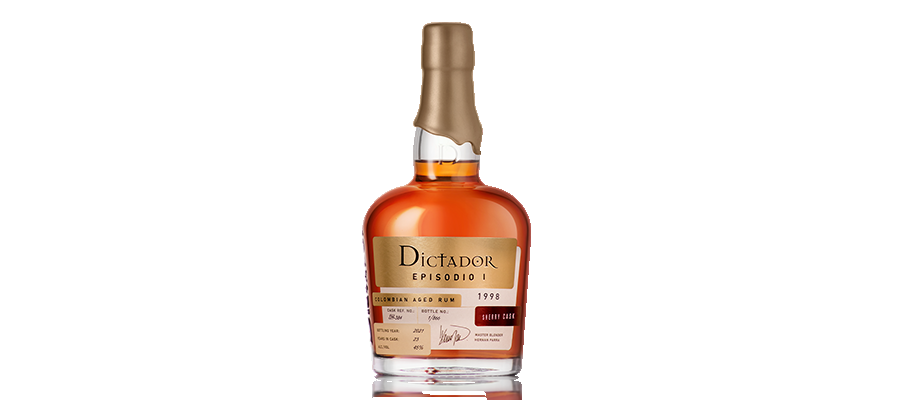 Dictador Episodio I Sherry Cask 1998 45% front.png