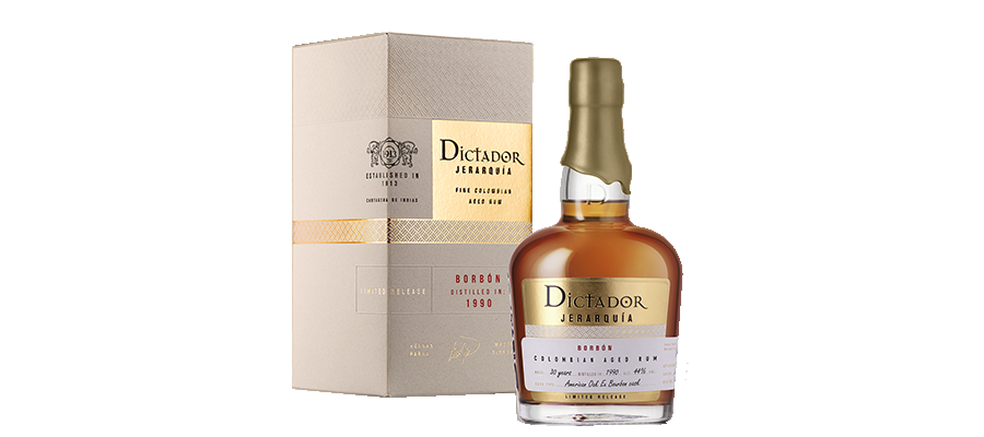 Dictador Jerarquia BORBON 30YO 44vol GB plus bottle.png