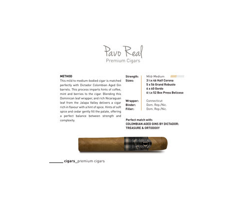 Pavo real cigar tasting notes.jpg