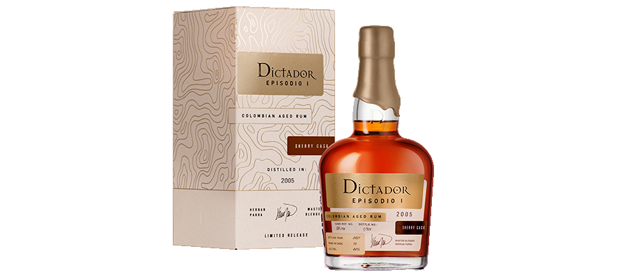 Dictador Episodio I Sherry Cask 2005 44% box.png