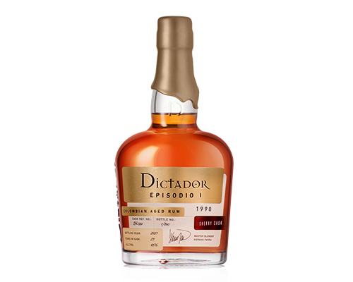 Dictador Episodio I Sherry Cask 1998 45% front.png