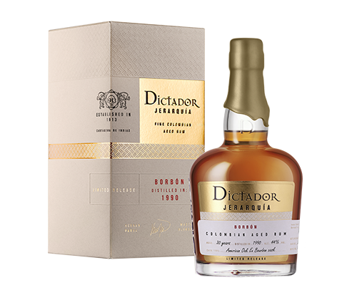 Dictador Jerarquia BORBON 30YO 44vol GB plus bottle.png