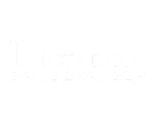 Logo DICTADOR GAME CHANGER white.eps