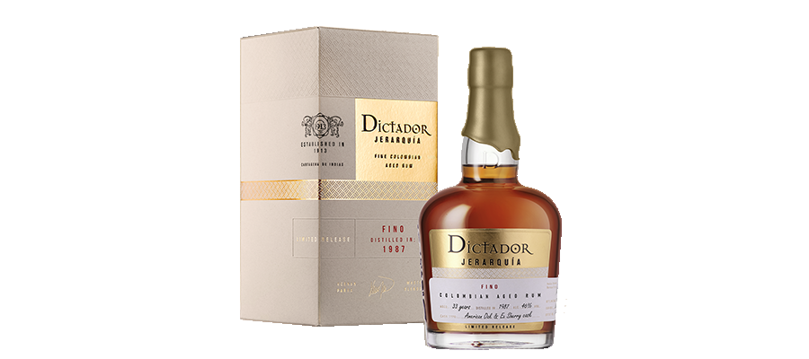 Dictador Jerarquia FINO 33YO 46vol GB plus bottle.png