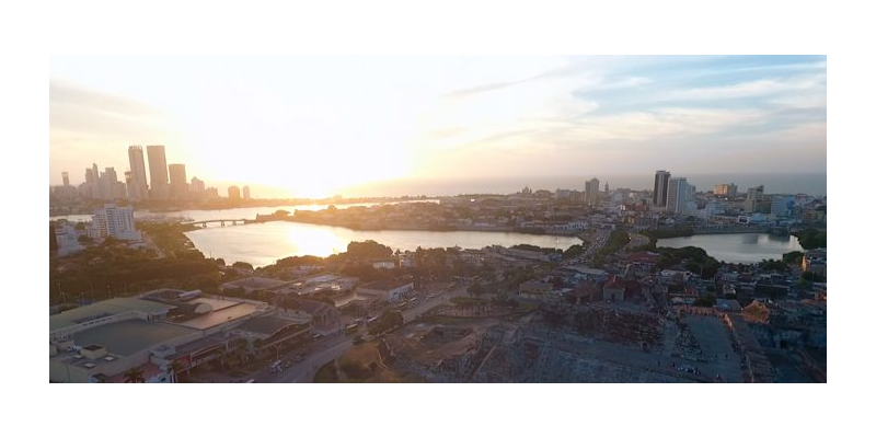 Cartagena city view .mp4
