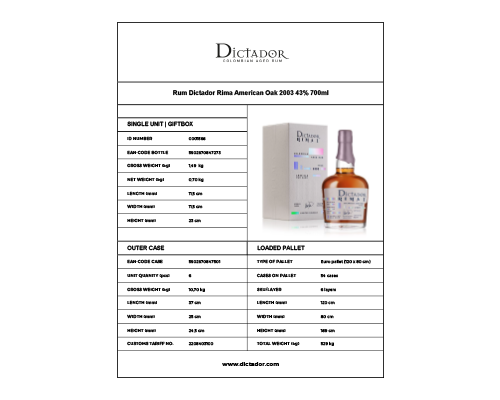 Rum Dictador Rima American Oak 2003 43% 700ml.pdf