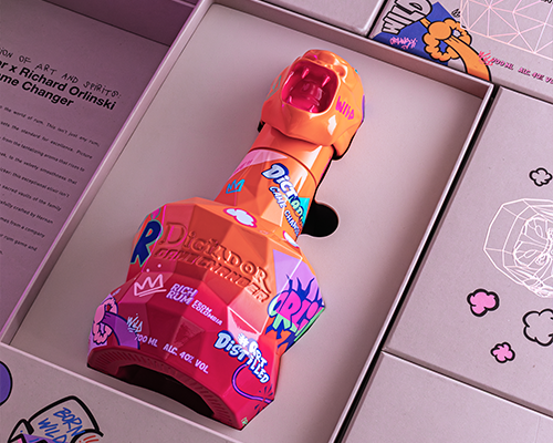 Dictador Game Changer Orange & pink 1881