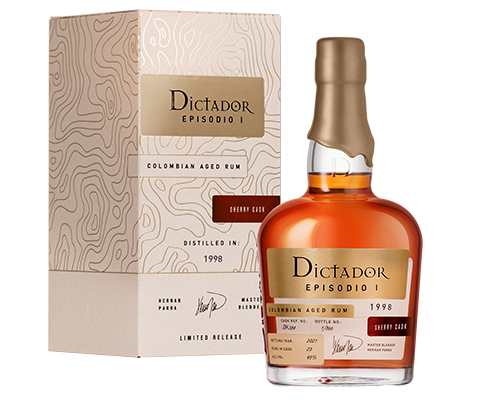 Dictador Episodio I Sherry Cask 1998 45% box.png